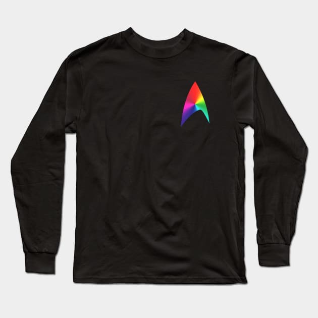 Starfleet Pride Long Sleeve T-Shirt by Spilled Ink